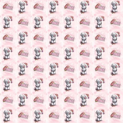 Just For You Me to You Bear Gift Wrap £0.60